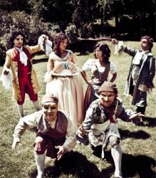 Part of the cast of The Fan (Odyssey Theatre)